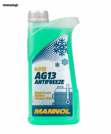 MANNOL AG113+ / 4013 Αντιψυκτικό πράσινο 1L