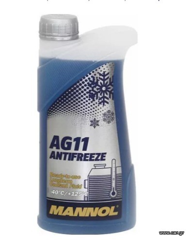MANNOL AG11+ / 4011 Αντιψυκτικό μπλέ 1L
