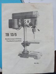 Τρυπάνι πάγκου TB13/5E/3_130ευρώ, Ν.κόσμος