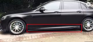 MERCEDES BENZ E CLASS SIDE SKIRTS PANEL TYPE PERFORMANCE CARBON / ΠΑΝΕΛ ΠΛΑΙΝΩΝ ΜΑΡΣΠΙΕ TYPE PERFORMANCE CARBON-thumb-8