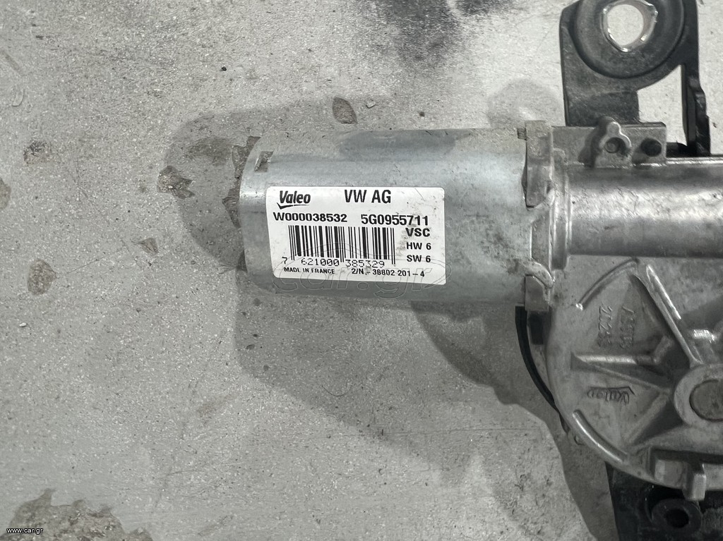 GOLF 7 2012-2019 ΜΟΤΕΡ ΚΙΝΗΣΗΣ ΥΑΛΟΚΑΘΑΡΙΣΤΗΡΑ ΠΙΣΩ 5G0955711