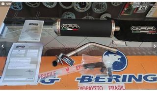 Gpr Εξάτμιση Ολόσωμη Evo4 Black Piaggio Fly 125/150 2004 - 2012*