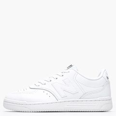 Παιδικά Παπούτσια Casual B80.Ww Άσπρο Δέρμα New Balance Άσπρο