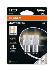 Osram LEDriving SL P21/5W 12V 1.3 W 7528DYP‑2BL – Σετ 2 τεμ.