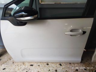 CITROEN C3 2016-2022 ΠΟΡΤΑ ΕΜΠΡΟΣ ΑΡ ΧΩΡΙΣ ΦΑΣΣΑ