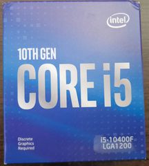 Intel Core i5-10400F 2.9GHz Επεξεργαστής 6 Πυρήνων για Socket 1200 ΤΡΑΥ