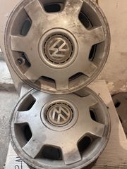 VW 4 Ζάντες γνήσιες με τάσια γνήσια 14άρες από polo του 1997