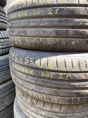 195/55/16 (2)τεμ. Hankook dot 2021 Σ’ άριστη κατάσταση
