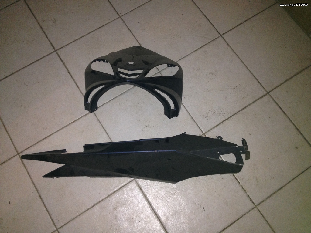 ΜΑΣΚΑ ΕΜΠΡΟΣ CRYPTON 135 ΔΕΞΙ  ΠΛΑΪΝΟ  ΠΙΣΩ