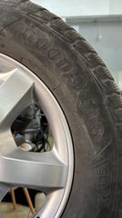 4 ΖΑΝΤΟΛΑΣΤΙΧΑ ΑΠΟ MERCEDES BENZ G CLASS 18'' IΝΤΣΩΝ ΓΝΗΣΙΑ ΣΕ ΑΡΙΣΤΗ ΚΑΤΑΣΤΑΣΗ ΜΕ ΕΛΑΣΤΙΚΑ 265/60/18 GOODYEAR-thumb-1