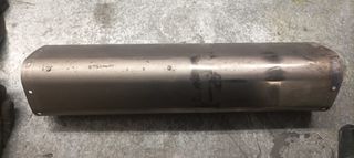 Yoshimura Tri-Oval titanium sleeve