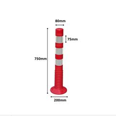 Ανακλαστικό κώνος στάθμευσης 75cm-thumb-2
