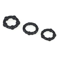 Performance Cockring Set – Black Edition