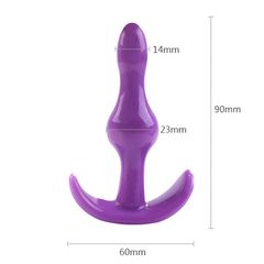 Purple Tapered Butt Plug – Discreet and Stylish