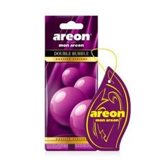 Areon Αρωματική Καρτέλα Κρεμαστή Αυτοκινήτου Mon Double Bubble