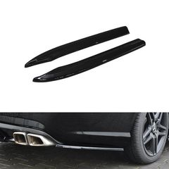 Splitters Πίσω Προφυλακτήρα Δεξιά & Αριστερά Για Mercedes-Benz E-Class W212 09-13 Amg E63 Έκδοση Γυαλιστερό Μαύρο Maxton Design 2 Τεμάχια