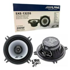 Ηχεία Αυτοκινήτου Alpine SXE-1325S 5.25" /13cm 200w Peak 35w RMS 2 Δρόμων Ομοαξονικά Ζευγάρι 2 Τεμάχια