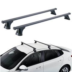 Μπάρες Οροφής Σιδερένιες CRUZ 921-310 Oplus ST-120cm Μαύρες 2 Τεμάχια