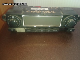 ΧΕΙΡΙΣΤΗΡΙΟ CLIMA  SEAT IBIZA  CORDOBA  2002 - 2009  6L0820043