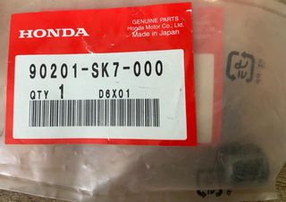 ΠΑΞΙΜΑΔΙ ΜΠΡΑΤΣΟΥ ΥΑΛΟΚΑΘΑΡΙΣΤΗΡΑ WIPER ARM HEXAGON NUT HONDA  (90201SK7000)