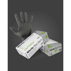 Γάντια νιτριλίου μίας χρήσης Galaxy Nitrile Plus Black 237