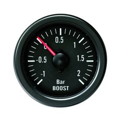 Μπαρόμετρο Boost YoungTimer Series Μαύρο 52mm 21110V
