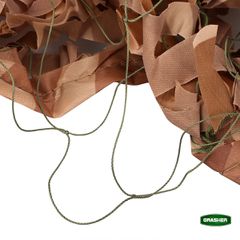 Δίχτυ Παραλλαγής 3x4m Μπέζ / Καφέ GRASHER-thumb-1