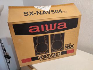 Vintage Κούτα ηχείων Aiwa