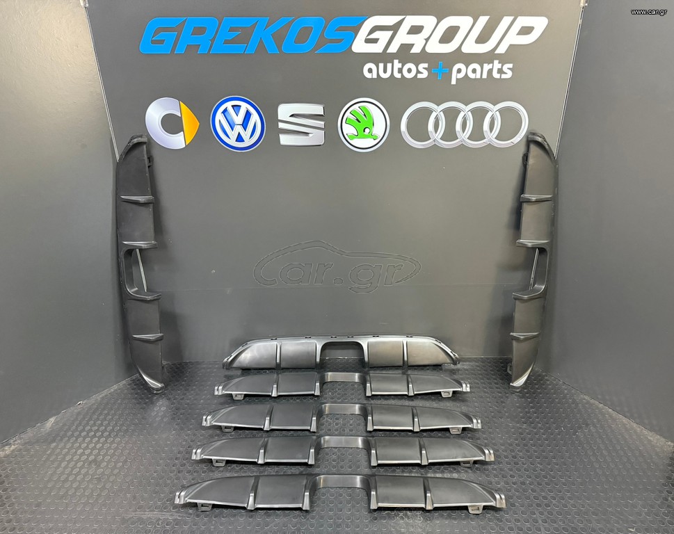 SMART FORTWO 451 REAR DIFFUSER BRABUS FACELIFT (ΔΙΑΧΥΤΗΣ)
