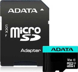 Adata AUSDX256GUI3V30SHA High Endurance microSDXC 256GB Class 10 U3 V30 A2 UHS-I