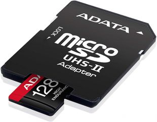 Adata AUSDX128GUI3V30SHA High Endurance microSDXC 128GB Class 10 U3 V30 A2 UHS-I με αντάπτορα