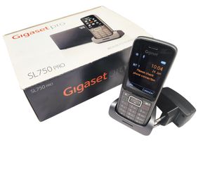 Gigaset SL750 Pro Black Ασύρματο Τηλέφωνο Α9016 ΤΙΜΗ 50 ΕΥΡΩ