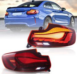 BMW F22/F87 M2 ΠΙΣΩ ΦΑΝΑΡΙΑ  LED GTS STYLE 14-19 ( ΣΕΙΡΑ 2 COUPE)