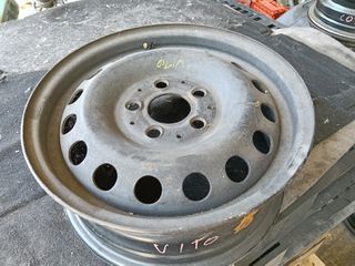 ΖΑΝΤΑ ΣΙΔΕΡΕΝΙΑ  6 J X 15  ET 60   MERCEDES-BENZ  VITO   96-03