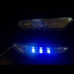 Πλαϊνά Φλας Φτερού Universal Led TR-6211W/B 2 Τεμάχια-thumb-2