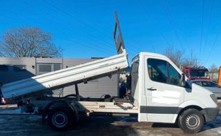 Ανατροπή Mercedes-Benz 2010 Sprinter 313 a/c meiller 3 πλευρών  Ανατροπη