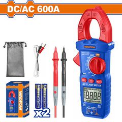 Wadfow WDΜ8602 Αμπεροτσιμπιδα Ψηφιακη DC / AC 600A