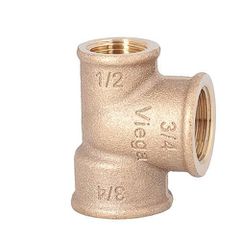 Viega - Μειωτικό Ταφ Σύνδεσης Σωλήνα 1/2"x3/8"x1/2"