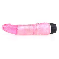 Vibrating Realistic Dildo – Pink Edition