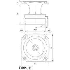 Ηχεία Αυτοκινήτου PRIDE - Bullet Tweeter H1 / Τεμάχιο-thumb-3