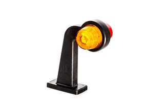 Κερατάκι Γωνία Δεξί Led Fristom Πορτοκαλί Κόκκινο