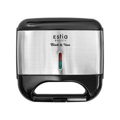 ΤΟΣΤΙΕΡΑ BLACK INOX 800W 2ΘΕΣΕΩΝ ESTIA