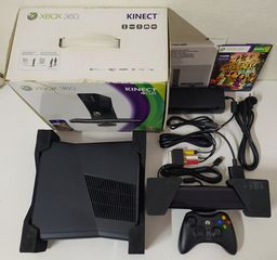 Microsoft Xbox 360 Slim Kinect Bundle CIB