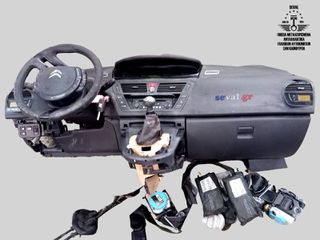 ΤΑΜΠΛΟ ΚΟΜΠΛΕ ΜΕ FULL SET AIRBAGS CITROEN C4 PICASSO Mk1 (2011) 2006-13 Καλέστε για τιμή Seval parts