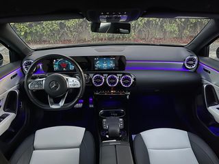 Mercedes-Benz A 250 2022 e AMG-LINE 8G-DCT "PLUG IN HYBRID"  DISTRONIC AYTOMATO ΔΕΡΜΑ-thumb-12