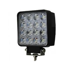 Προβολέας Εργασίας LED 48 Watt 12-24V 50mm Τετράγωνος 1τμχ ZENEO OEM