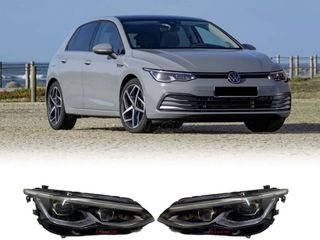 ΦΑΝΑΡΙΑ ΕΜΠΡΟΣ LED Headlights VW Golf VIII Hatchback Mk8 MQB (2020-Up) Dynamic Sequential Turning Lights-thumb-1