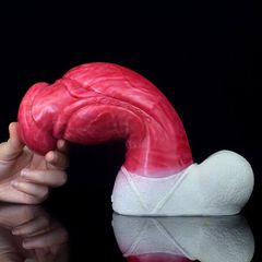 Wolf Creature Dildo – Soft Silicone Fantasy Toy-thumb-3