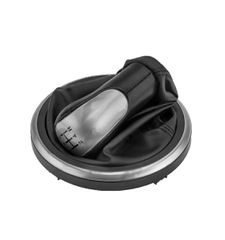 Ford Fiesta 2001-2010 / Fusion 2002-2012 πόμολο λεβιέ 5 ταχυτήτων με φούσκα ασημί με μαύρο NTY