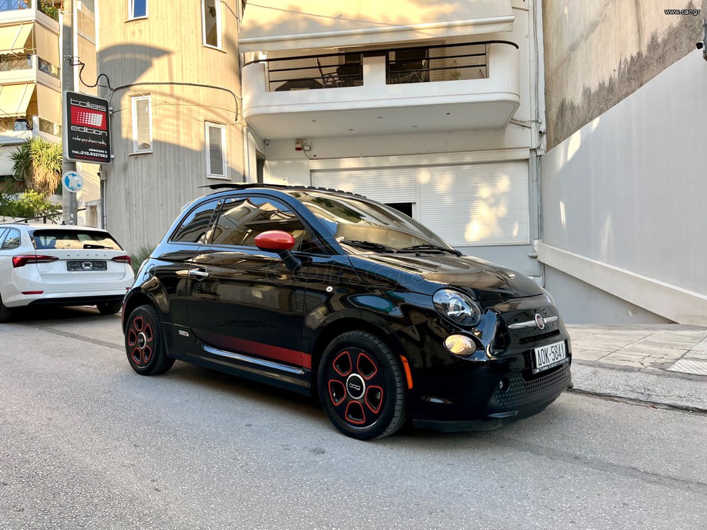 Fiat 500 2015 Night Orange Ev
